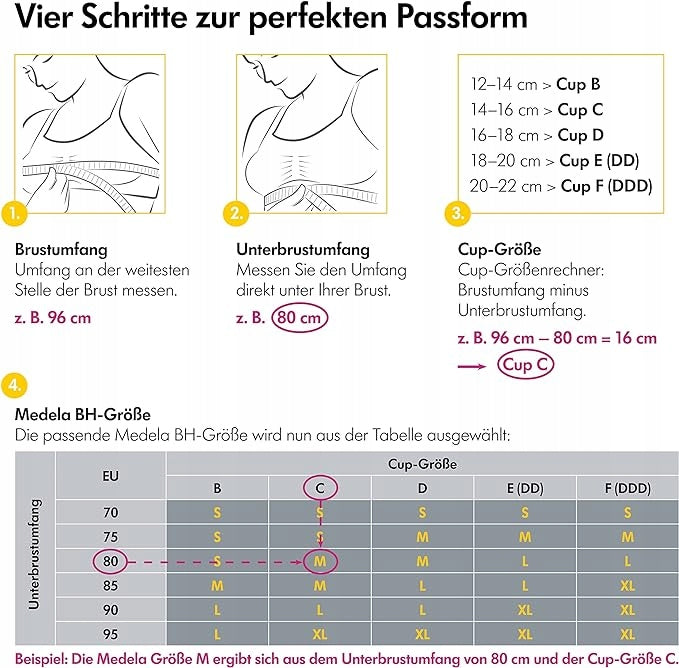 MEDELA gorset do laktatora HANDS-FREE XL, czarny, bez ramiączek, regulowany stanik do odciągania pokarmu