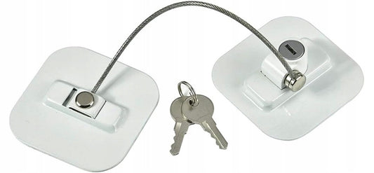 CHILD SAFETY LOCK beveiliging voor kasten en lades 19 cm + 2 sleutels