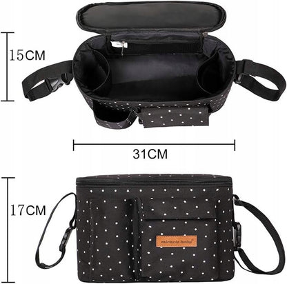 MIRACLE BABY organizer voor kinderwagen met handvatten