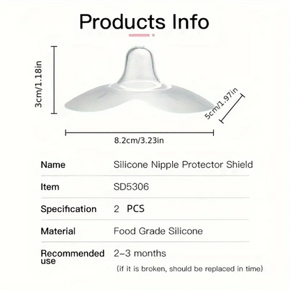 Coussinets de protection pour l’allaitement 13mm taille S x2