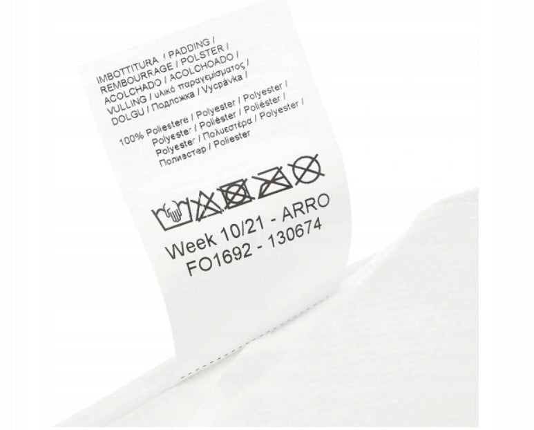 CHICCO reduktor wkładka uniwersalna do fotelików do 6kg wkładka Chicco Ergo System, biały materiał i metka