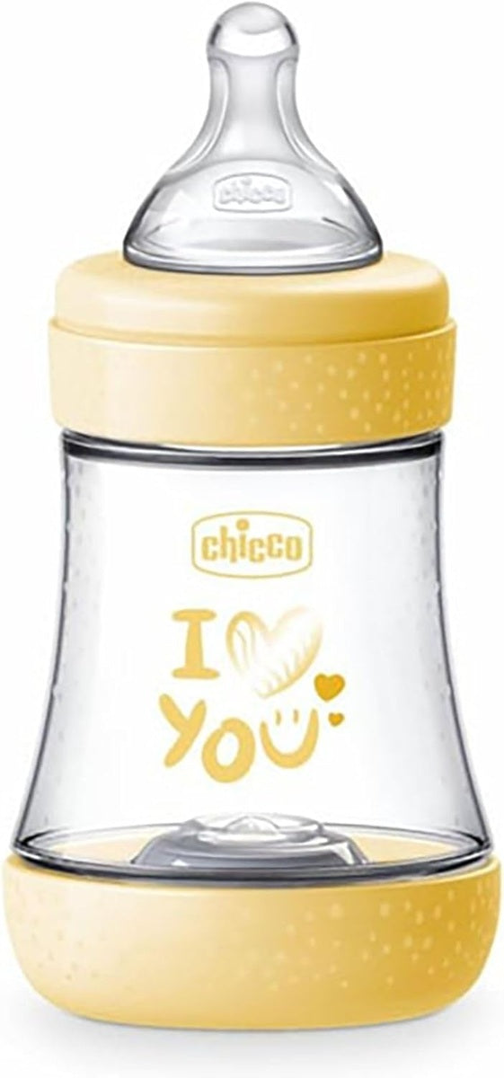 CHICCO Perfect 5 biberón anticólicos 150 ml tetina 1 flujo lento 0 +