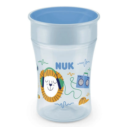 NUK Magic Cup antilekbeker met 360°-drinkrand 230 ml 8 m+