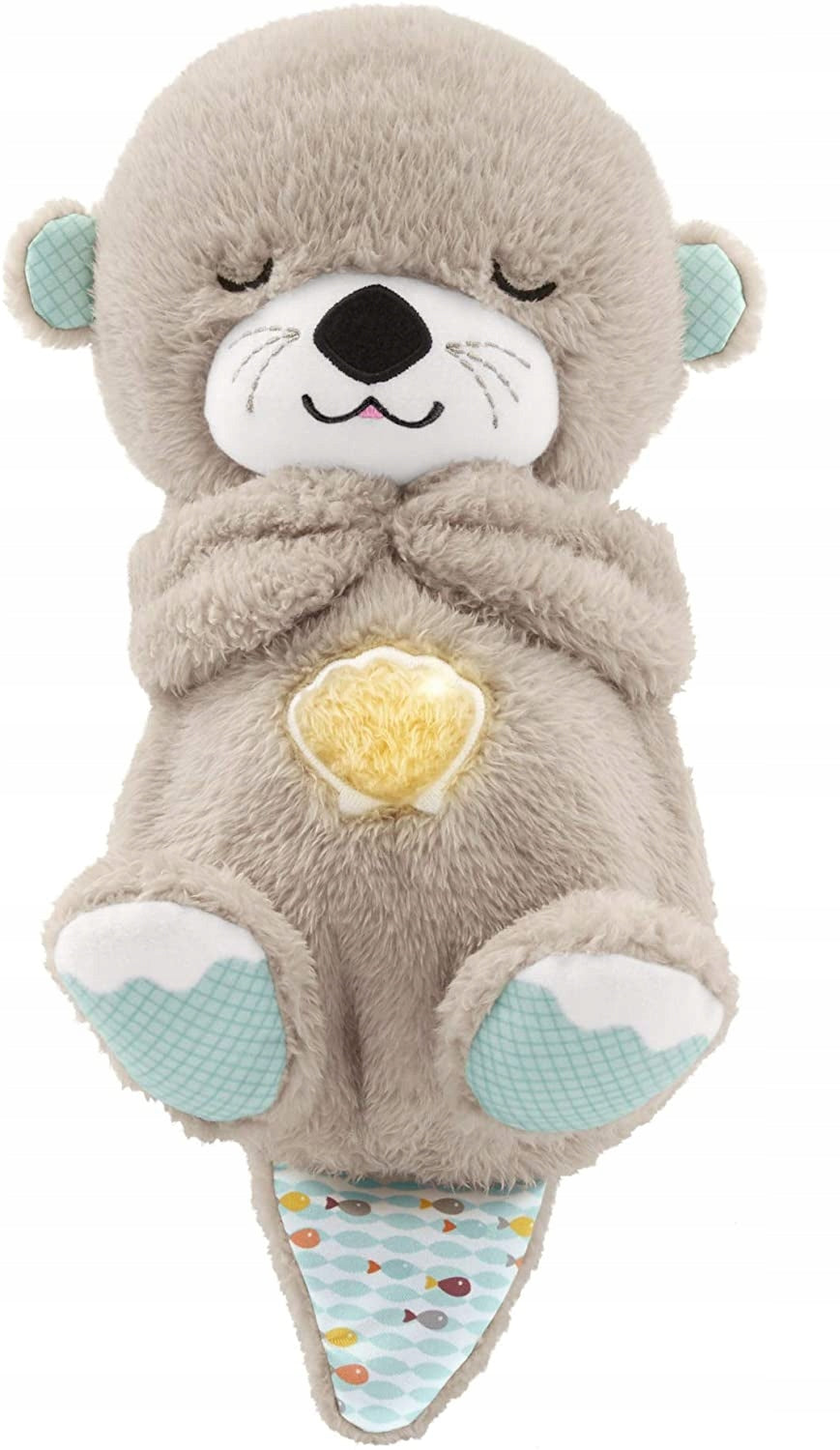 FISHER-PRICE Lontra Dormiente con pancino che si muove, suoni e luce