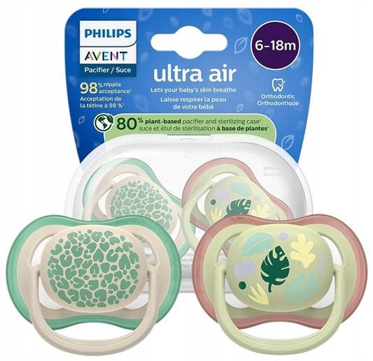 PHILIPS AVENT Ultra Air succhietti x 2 6-18 mesi