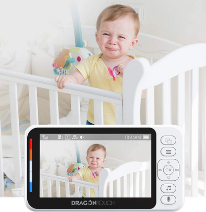 DRAGON TOUCH E40 elektronische babyfoon 4,3" LCD HD FHSS