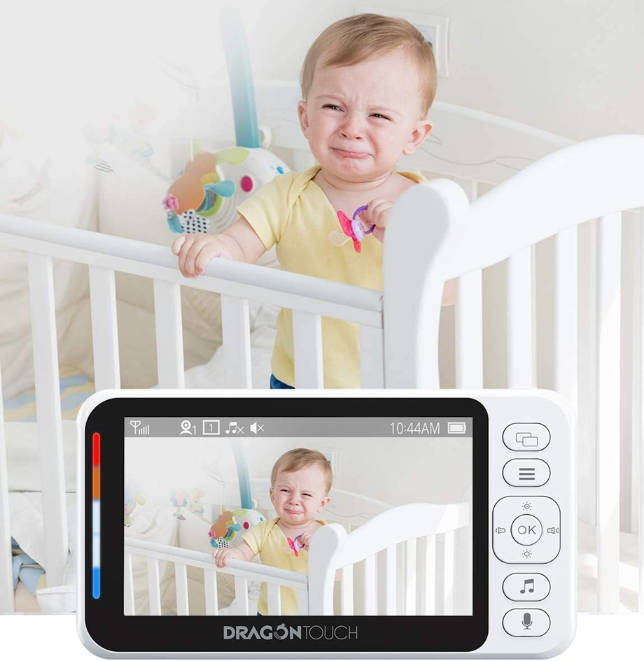 DRAGON TOUCH E40 vigilabebés electrónico 4,3" LCD HD FHSS