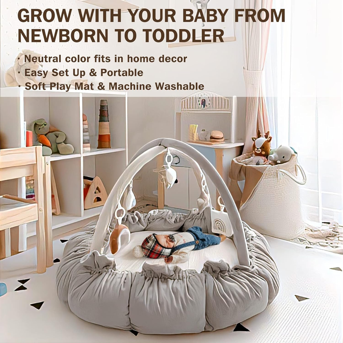 YUMBOT 5-in-1 educational play mat