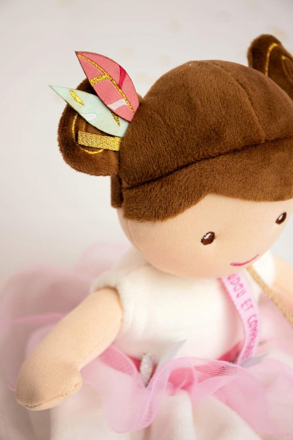 DOUDOU et COMPAGNIE Ombelline hercegnő plüss baba 27 cm