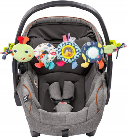 Chaîne pendentif FEHN pour poussette, lit, siège auto 53 cm ROULEAU