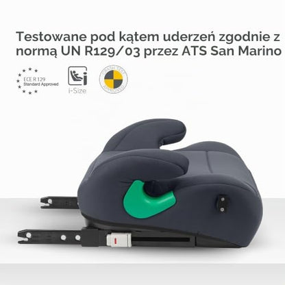 KikkaBoo i-Pop i-Size Isofix-zitverhoger 125-150 cm