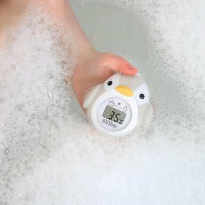 NUBY Bath & Room2-in-1 thermometerage 0 +colour grey and whitewidth 7 cm, height 7.5 cmbattery 1 x CR2025 (not