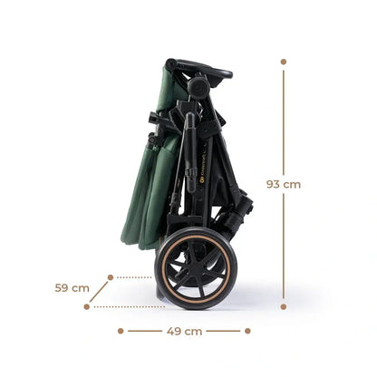 KINDERKRAFT PRIME2 PRO 3w1 wózek wielofunkcyjny do 22kg + fotelik MINK PRO – SANDROSE BEIGE – zdjęcie 5