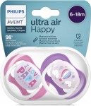 PHILIPS AVENT Ultra Air fopspenen x 2 6-18mnd