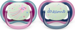 PHILIPS AVENT Ultra Air Night fopspenen x 2 6-18mnd LICHTGEVEND IN HET DONKER