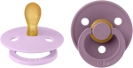 BIBS COLOUR fopspenen 2-pack rubber 0-6mnd SYMMETRISCH