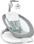 LIONELO PASCAL wipstoeltje ligstoeltje tot 9kg met melodie en vibraties