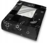 Verduisterend rolgordijn met zuignappen 130x200 KOSMOS