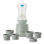 NUVITA Warm'N'Mix draagbare flessenwarmer geschikt voor flessen van verschillende merken 9 x 8,5 cm