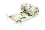 SENSILLO Bedbumper met ruches 120x60cm