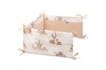 SENSILLO Mousseline Beschermrand voor ledikant 120x60cm
