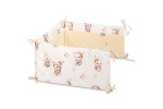 SENSILLO Mousseline Beschermrand voor ledikant 120x60cm