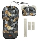 DELUXE VELVET KINDERWAGEN INLEG GOLDEN LEAVES