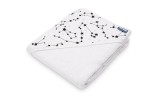 BADJAS KATOEN GAUZE 100X100 WIT