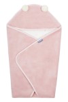 WIKKELDOEK VOOR AUTOSTOEL PLUCHE 75X75 ROZE